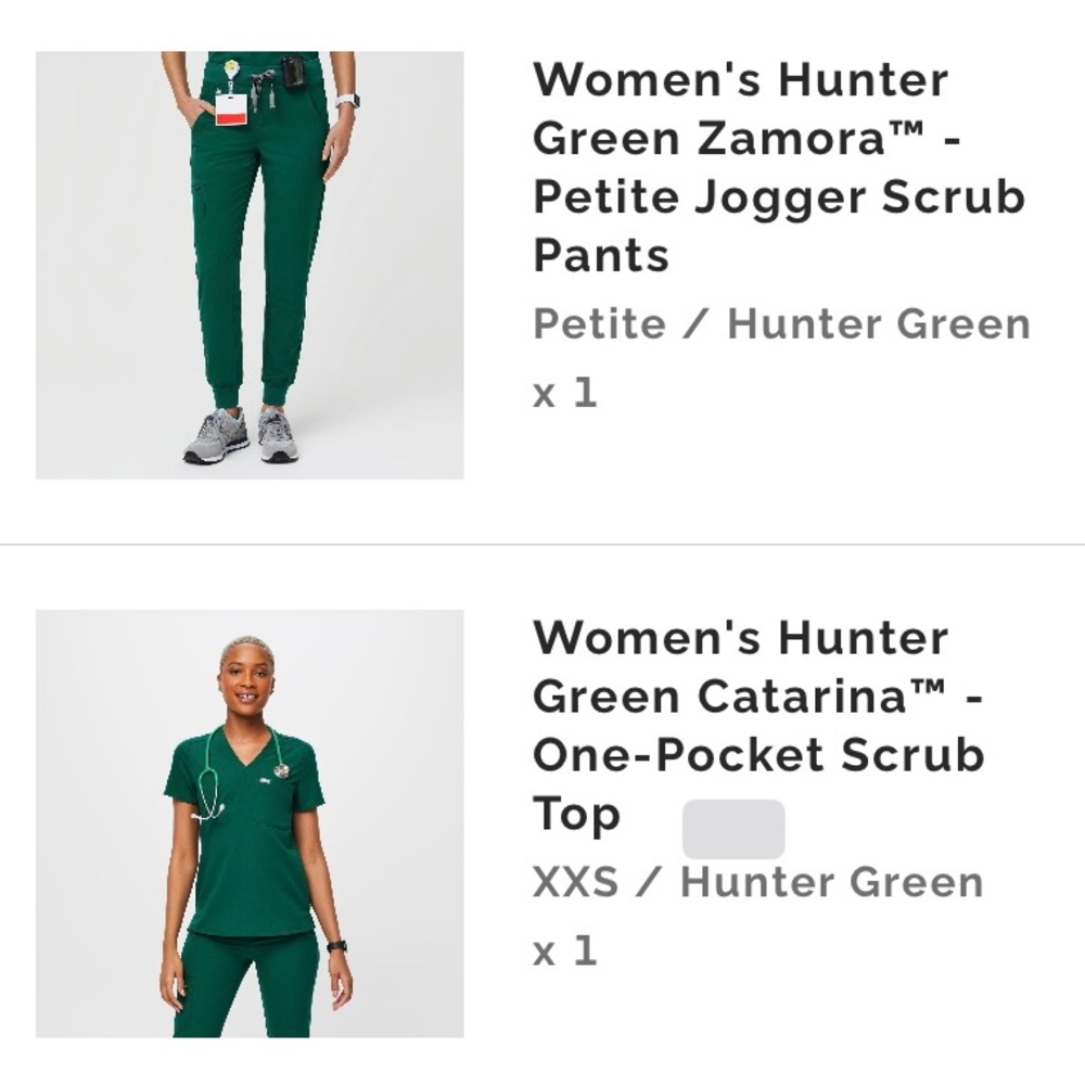 Hunter Green Set